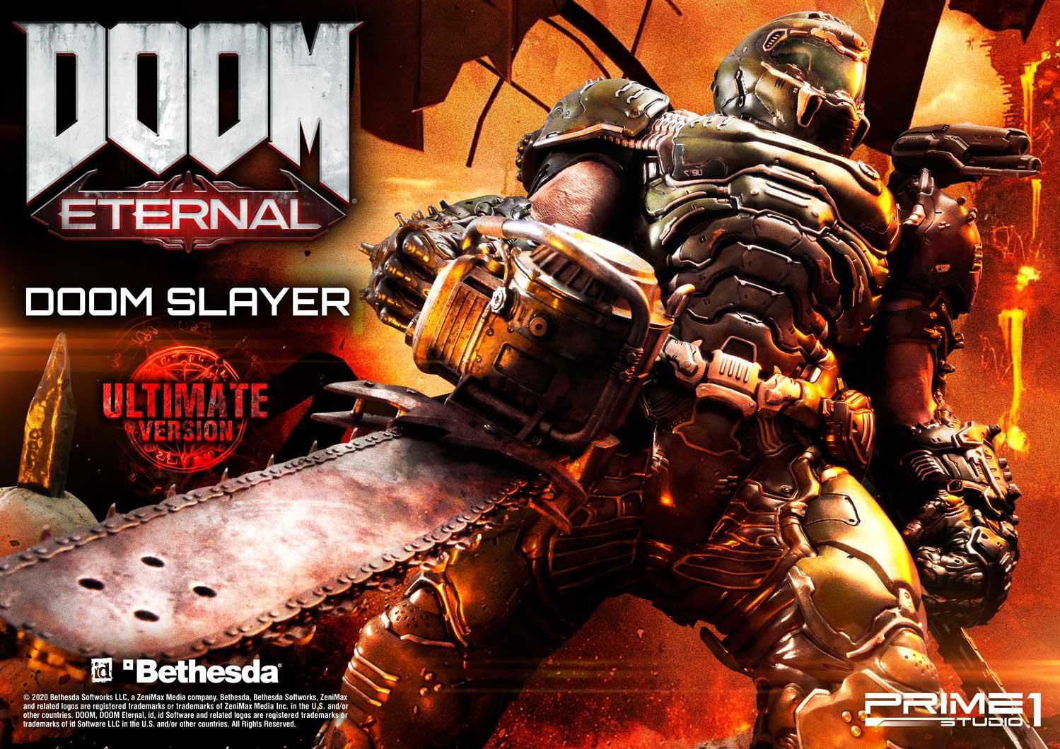 Doom Eternal - Doom Slayer - Pinky - Museum Masterline Series  (UMMDOOM-01UT) - 1/3 - Ultimate Version (Prime 1 Studio) photo 56