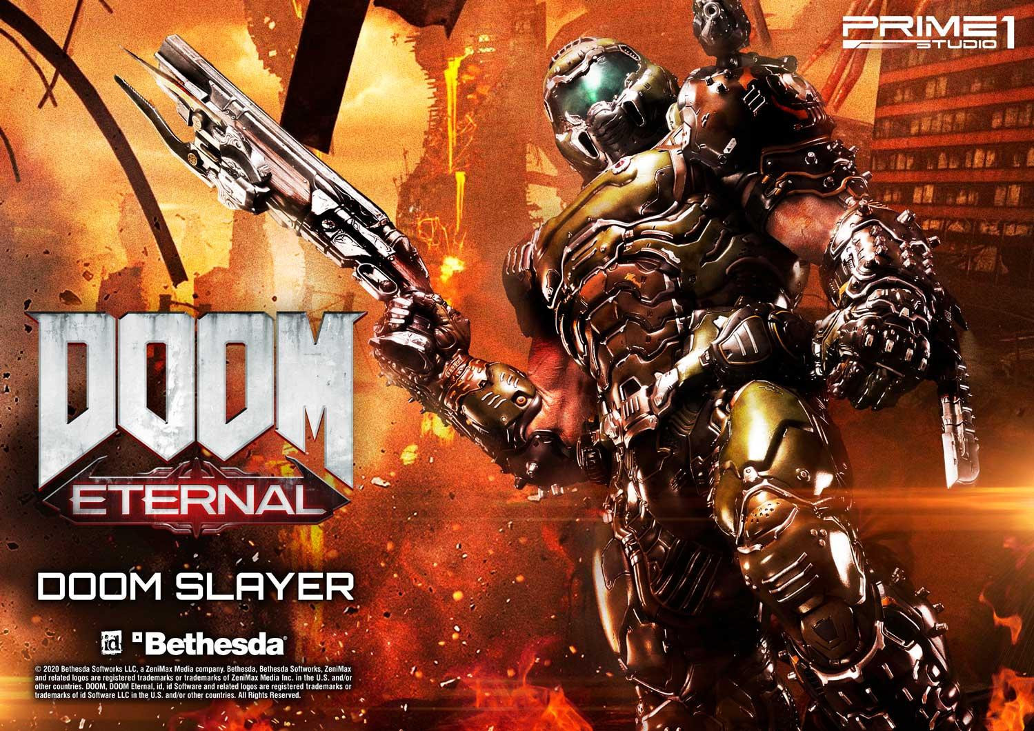 Doom Eternal - Doom Slayer - Pinky - Museum Masterline Series  (UMMDOOM-01UT) - 1/3 - Ultimate Version (Prime 1 Studio) photo 57