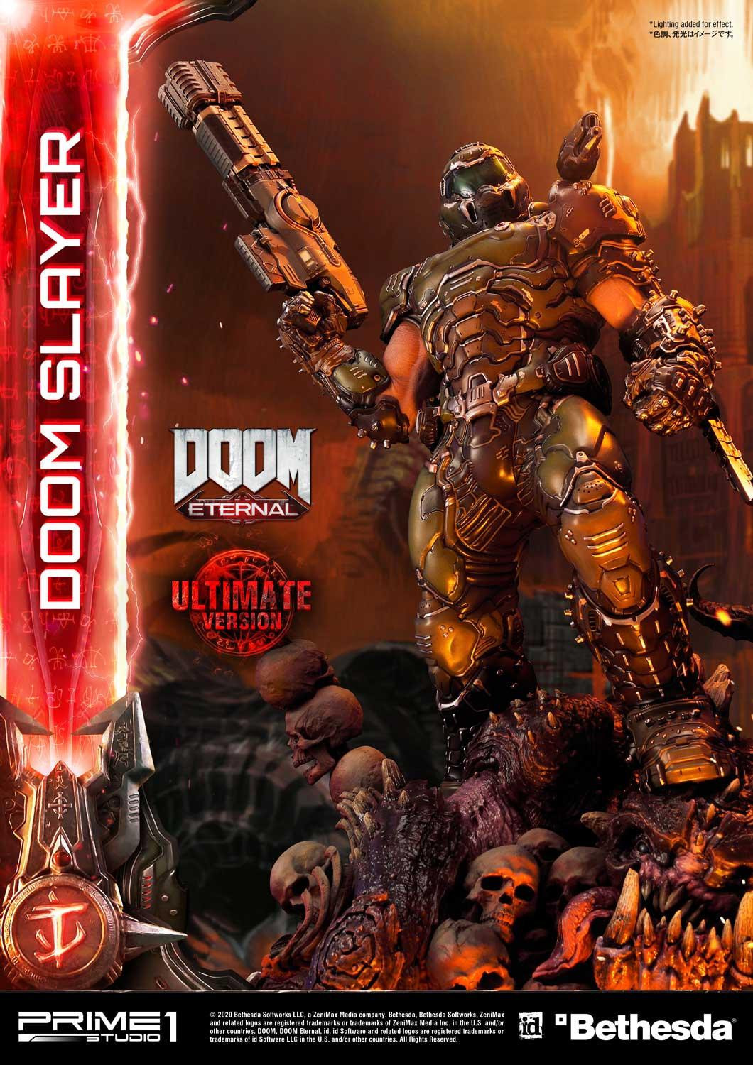 Doom Eternal - Doom Slayer - Pinky - Museum Masterline Series  (UMMDOOM-01UT) - 1/3 - Ultimate Version (Prime 1 Studio) photo 59