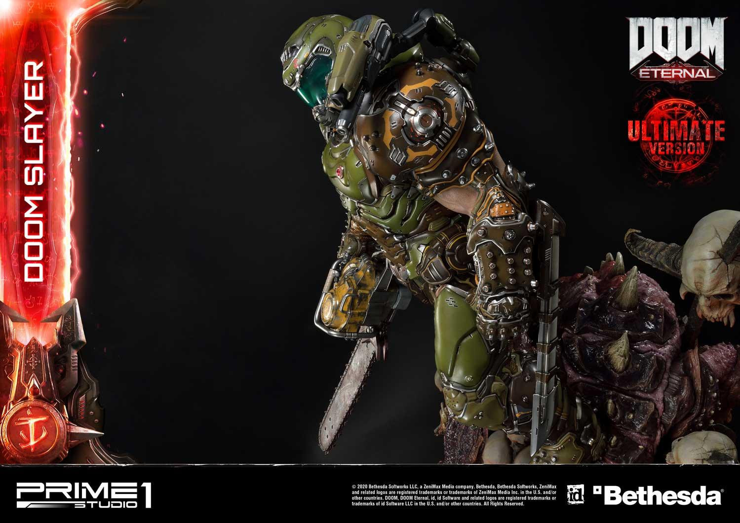 Doom Eternal - Doom Slayer - Pinky - Museum Masterline Series  (UMMDOOM-01UT) - 1/3 - Ultimate Version (Prime 1 Studio) photo 65