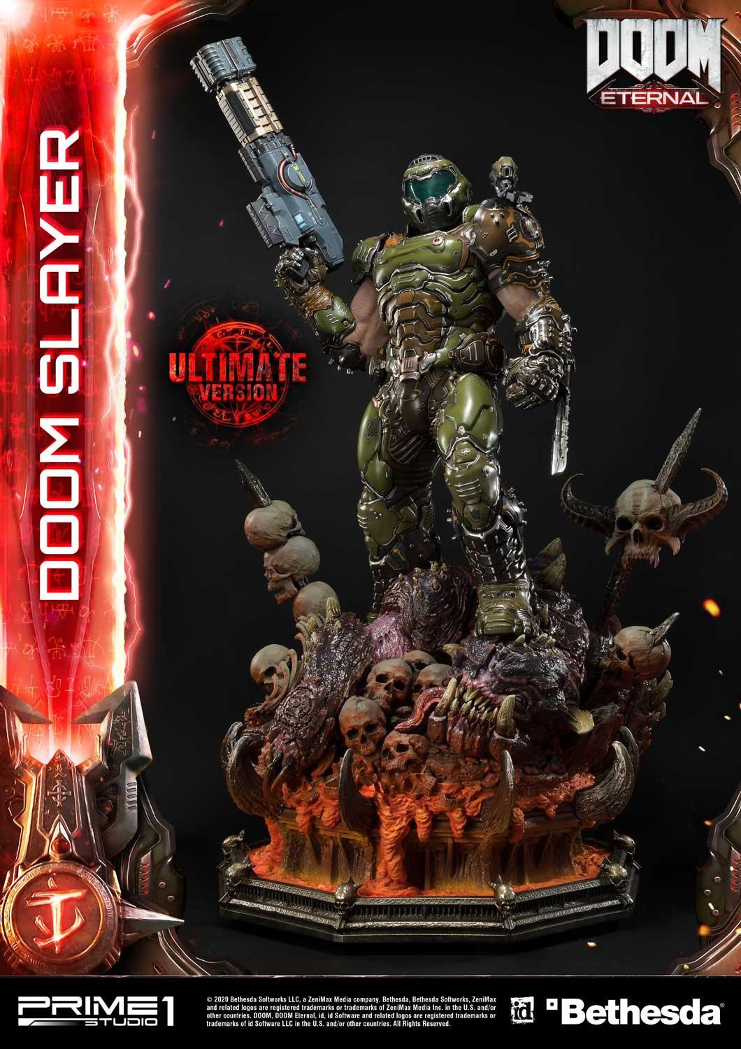 Doom Eternal - Doom Slayer - Pinky - Museum Masterline Series  (UMMDOOM-01UT) - 1/3 - Ultimate Version (Prime 1 Studio) photo 70
