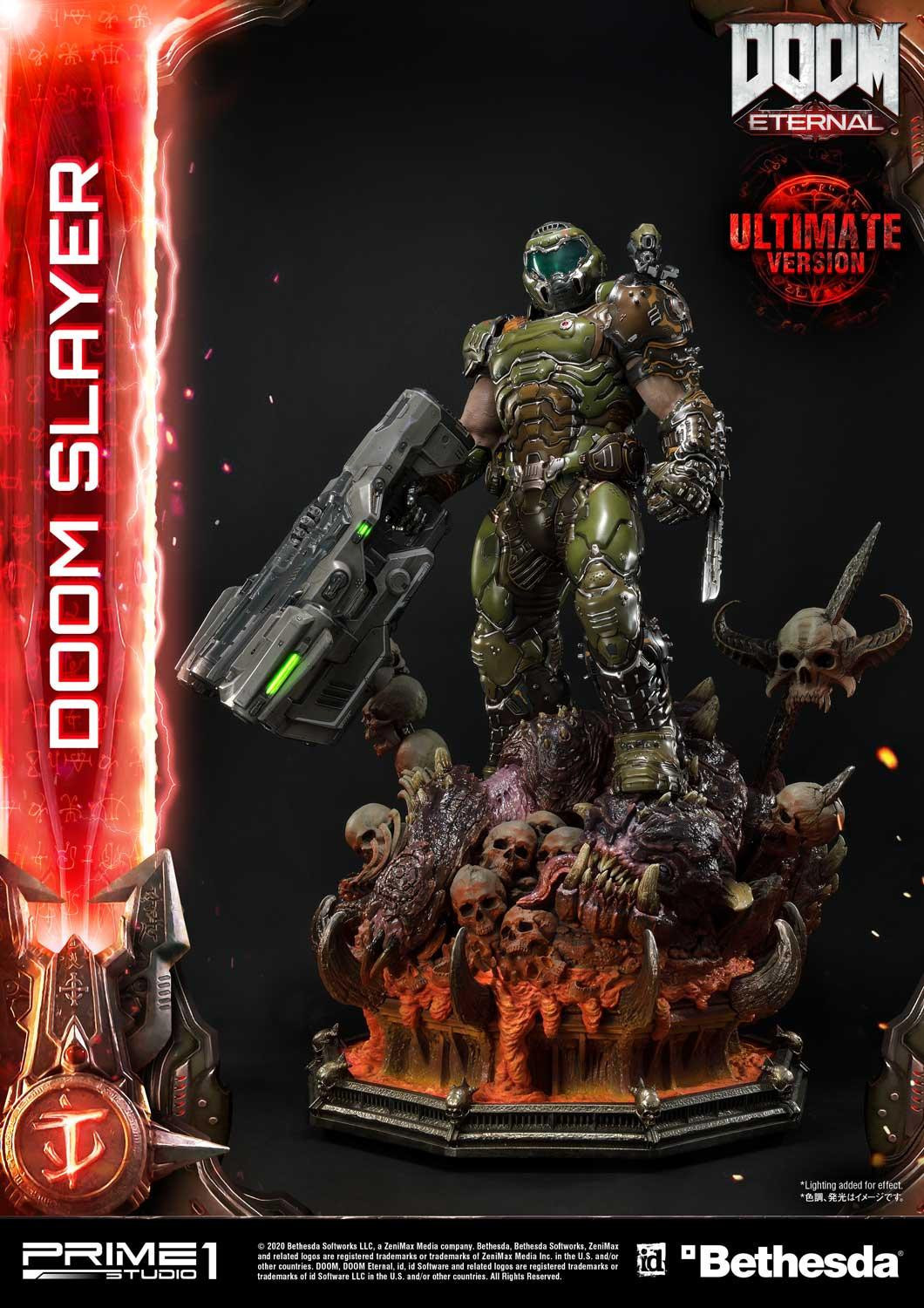 Doom Eternal - Doom Slayer - Pinky - Museum Masterline Series  (UMMDOOM-01UT) - 1/3 - Ultimate Version (Prime 1 Studio) photo 73