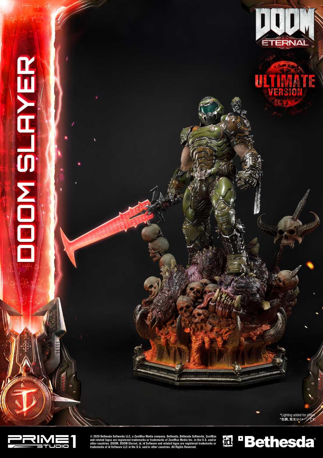 Doom Eternal - Doom Slayer - Pinky - Museum Masterline Series  (UMMDOOM-01UT) - 1/3 - Ultimate Version (Prime 1 Studio) photo 74