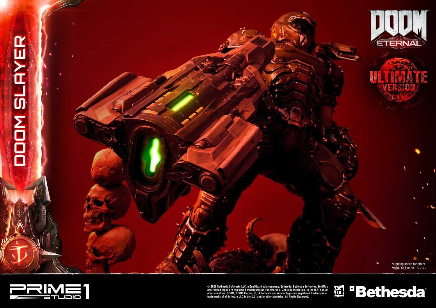 Doom Eternal - Doom Slayer - Pinky - Museum Masterline Series  (UMMDOOM-01UT) - 1/3 - Ultimate Version (Prime 1 Studio) photo 75