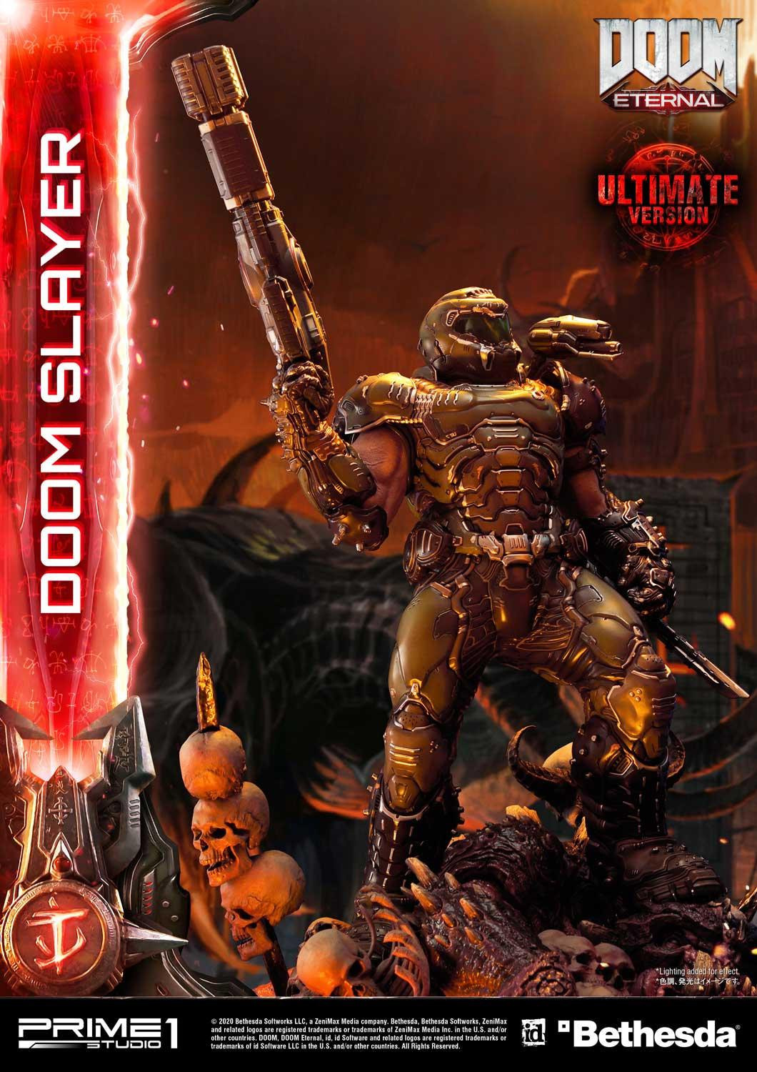 Doom Eternal - Doom Slayer - Pinky - Museum Masterline Series  (UMMDOOM-01UT) - 1/3 - Ultimate Version (Prime 1 Studio) photo 80