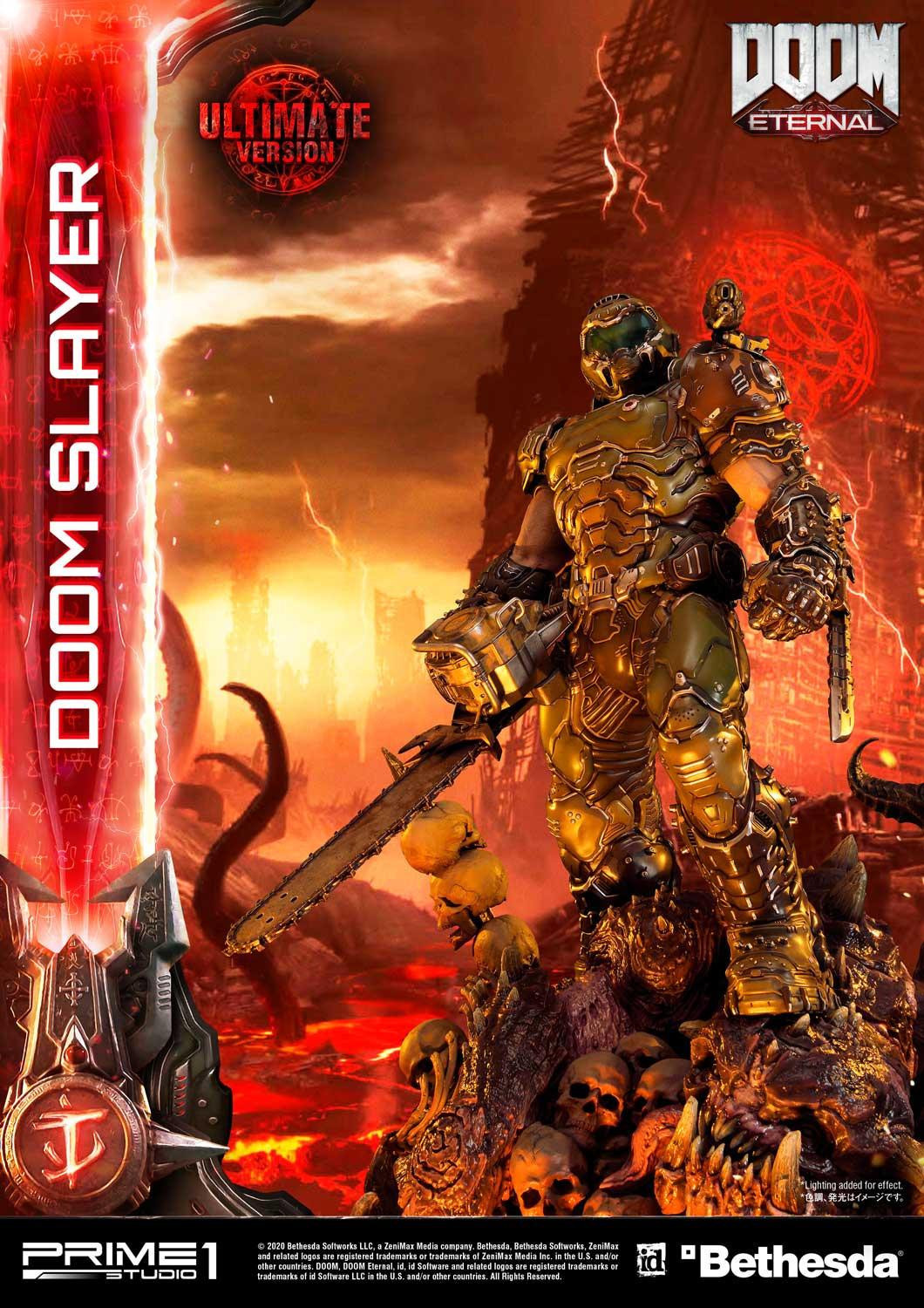 Doom Eternal - Doom Slayer - Pinky - Museum Masterline Series  (UMMDOOM-01UT) - 1/3 - Ultimate Version (Prime 1 Studio) photo 81