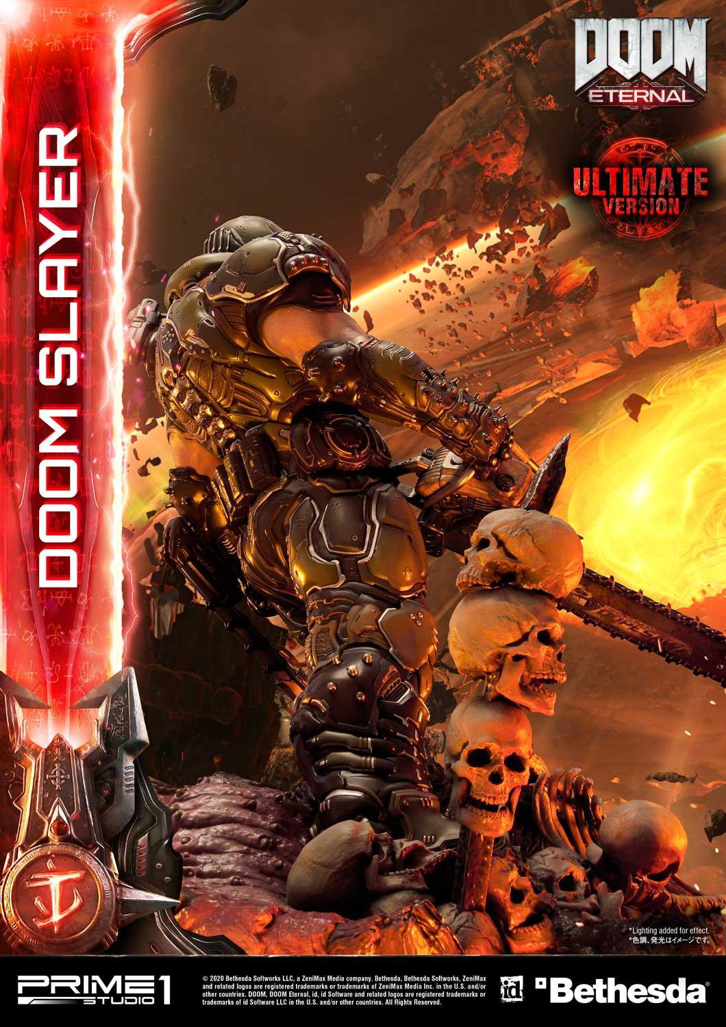 Doom Eternal - Doom Slayer - Pinky - Museum Masterline Series  (UMMDOOM-01UT) - 1/3 - Ultimate Version (Prime 1 Studio) photo 82