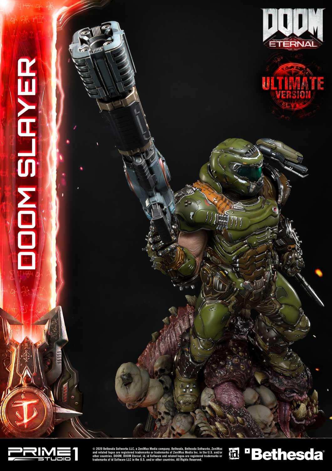 Doom Eternal - Doom Slayer - Pinky - Museum Masterline Series  (UMMDOOM-01UT) - 1/3 - Ultimate Version (Prime 1 Studio) photo 86