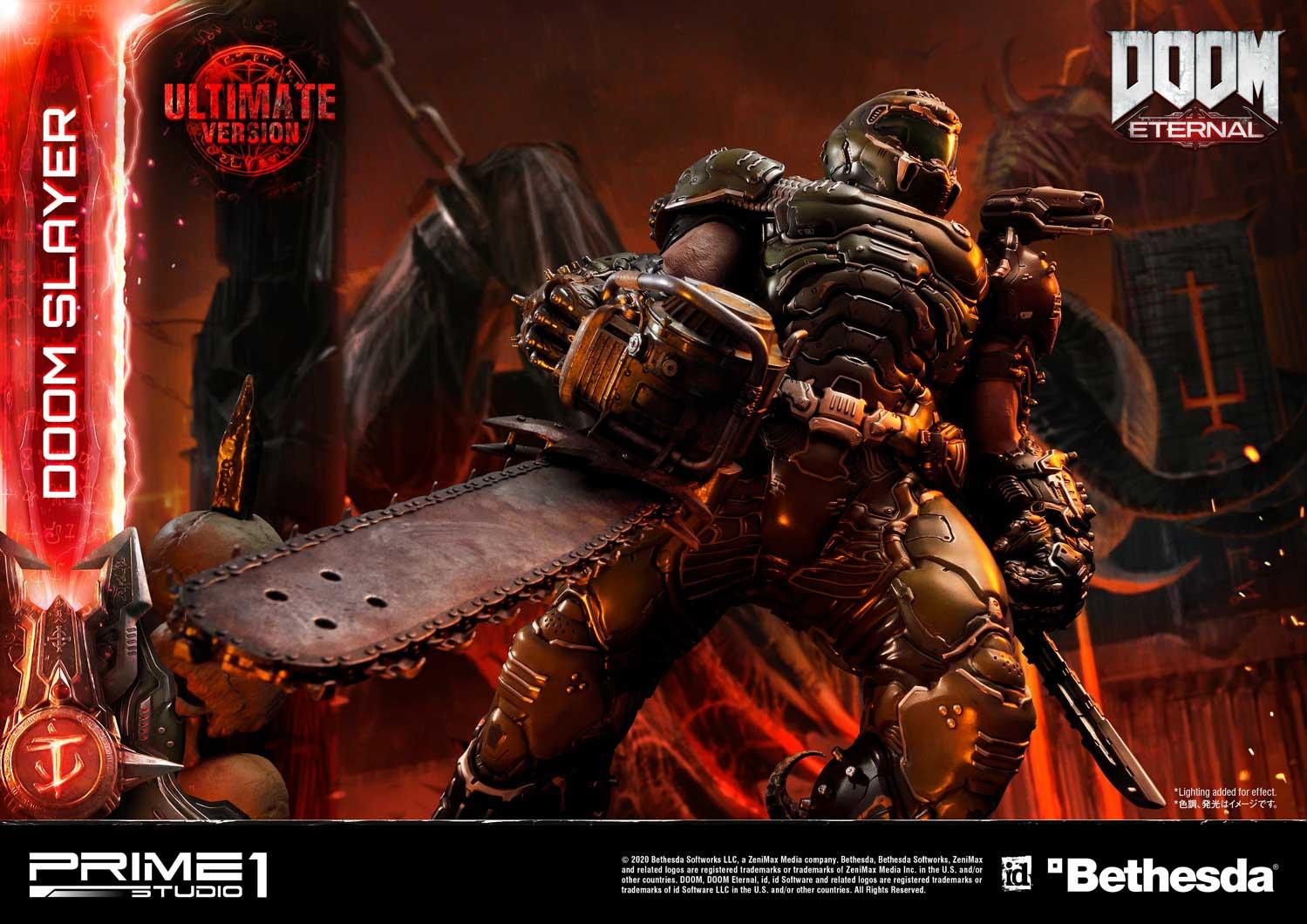 Doom Eternal - Doom Slayer - Pinky - Museum Masterline Series  (UMMDOOM-01UT) - 1/3 - Ultimate Version (Prime 1 Studio) photo 87