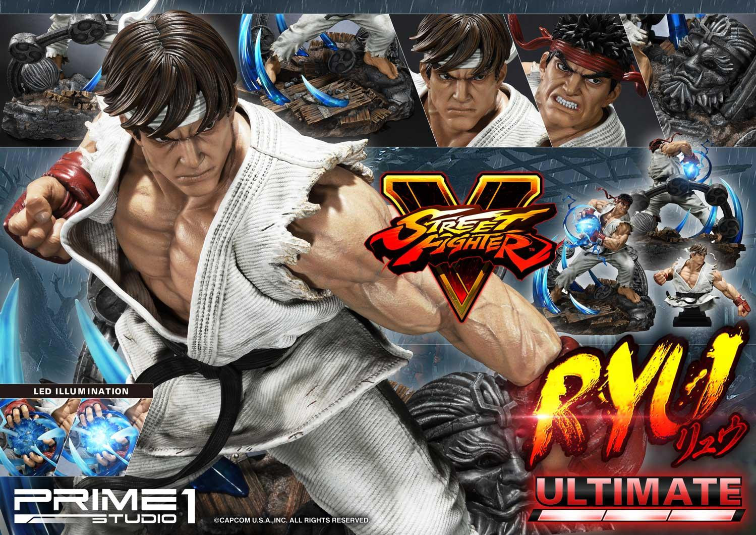 Street Fighter V - Ryu - Premium Masterline (PMSFV-02UT) - 1/4 (Prime 1 Studio)
