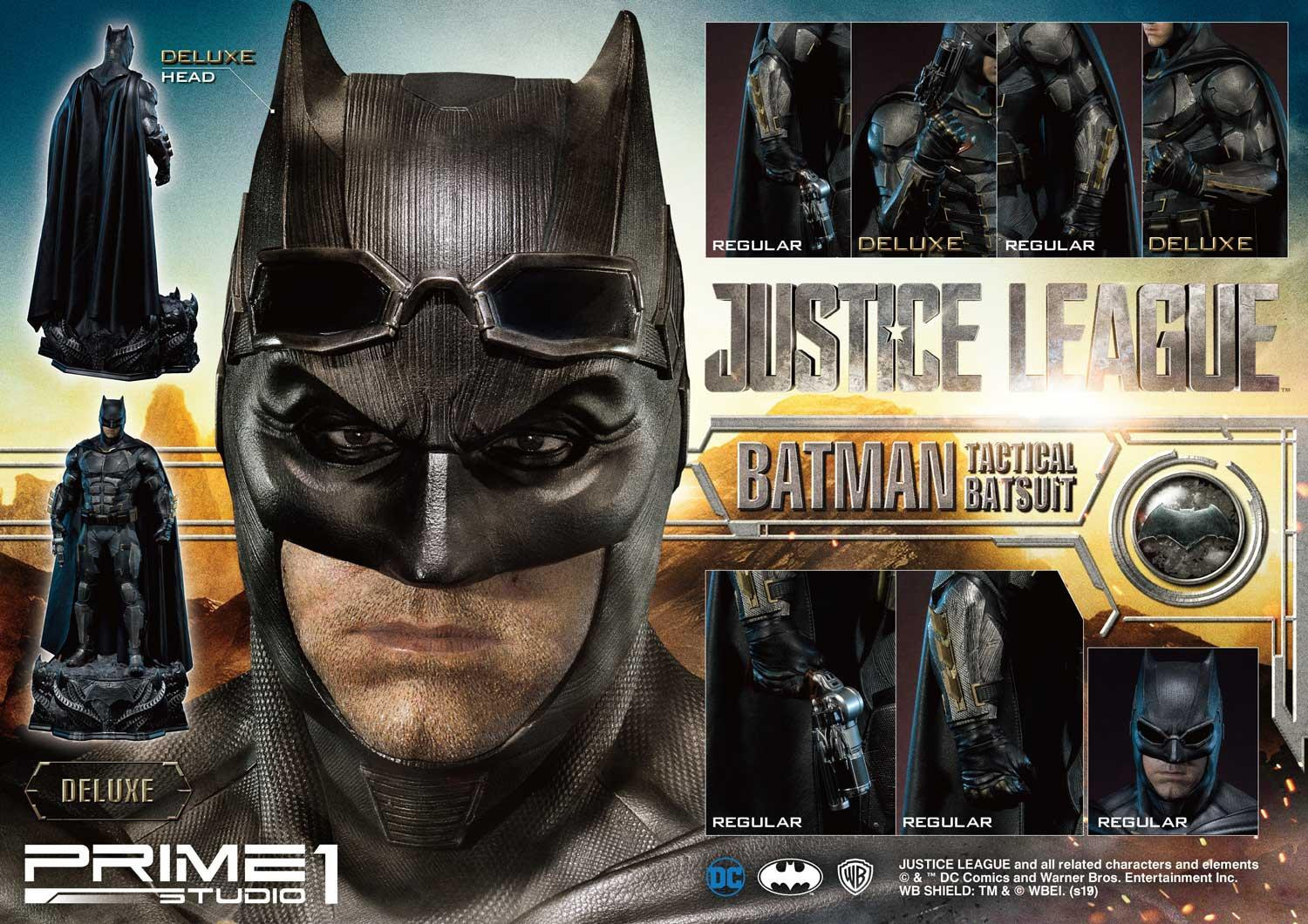 Justice League - Batman - Museum Masterline Series (MMJL-07DX) - 1/3 - Tactical Batsuit (Prime 1 Studio)