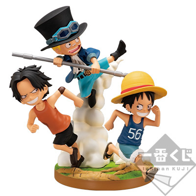 One Piece - Monkey D. Luffy - Portgas D. Ace - Sabo - Ichiban Kuji - Ichiban Kuji One Piece ~Kyoudai no Kizuna~ (A Prize) - Kyoudai no Kizuna (Bandai Spirits) photo 2