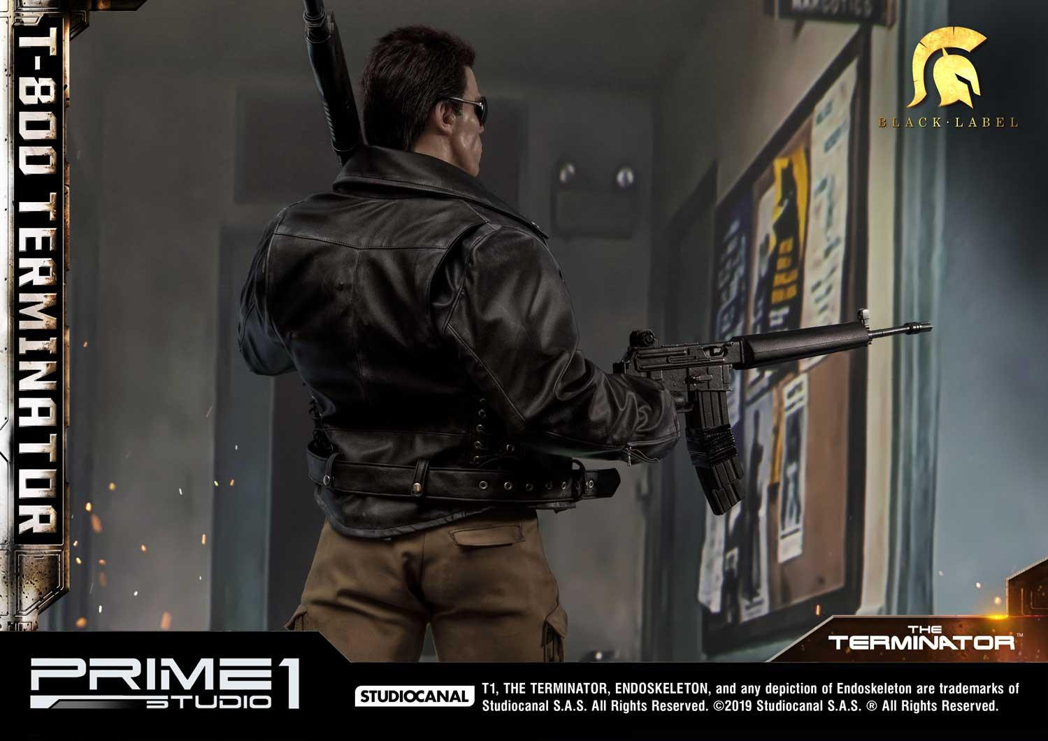 The Terminator - T-800 - High Definition Museum Masterline Black Label  (HDMMBLT1-02) - 1/2 (Prime 1 Studio) photo 7
