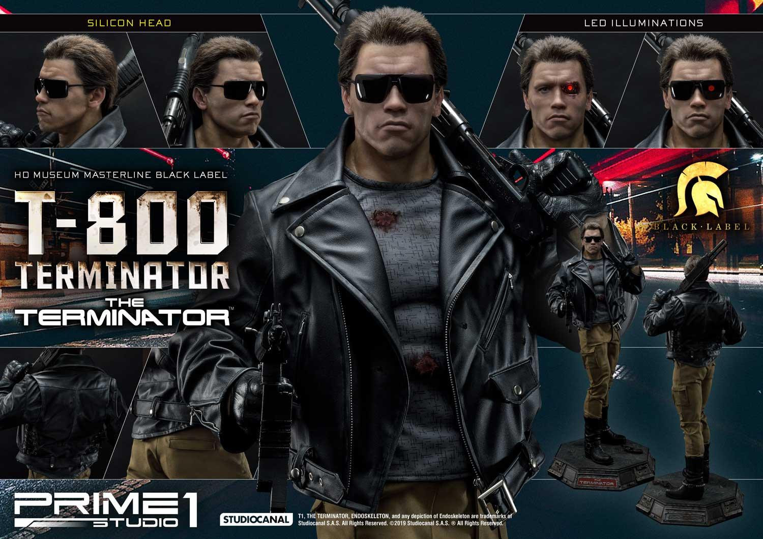 The Terminator - T-800 - High Definition Museum Masterline Black Label  (HDMMBLT1-02) - 1/2 (Prime 1 Studio) photo 28