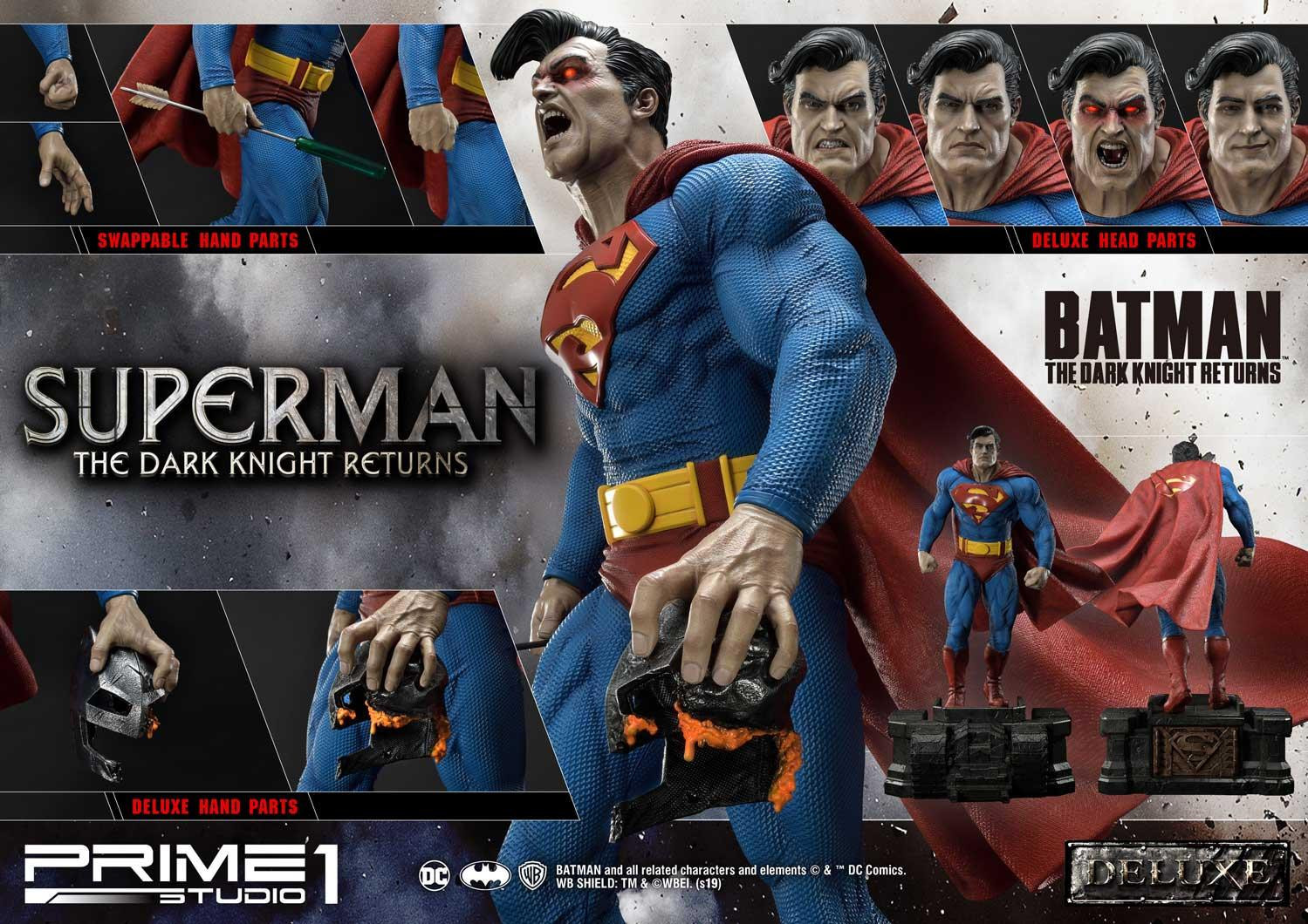 Batman: The Dark Knight Returns - Superman - Museum Masterline Series (MMDCDK3-02DX) - 1/3 (Prime 1 Studio) photo 2