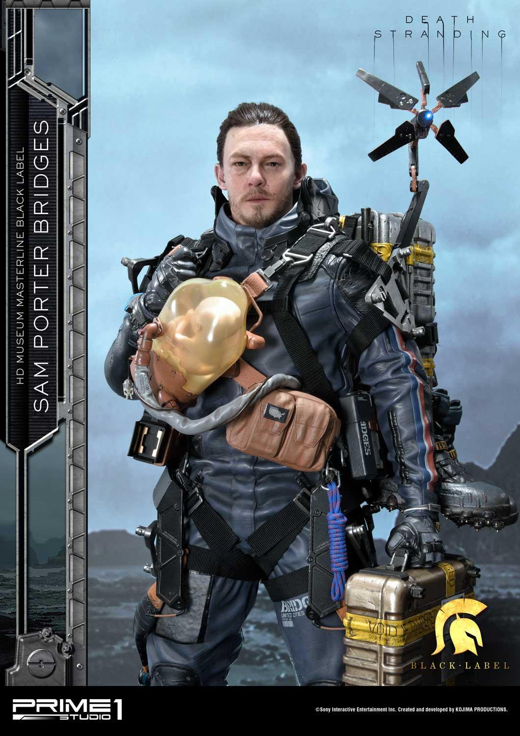 Death Stranding - BB-28 - Sam Bridges - High Definition Museum Masterline Black Label  (HDMMBLDS-01) - 1/2 (Prime 1 Studio) photo 11