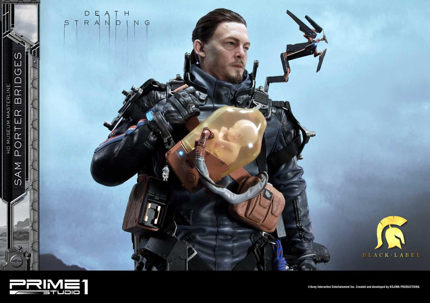 Death Stranding - BB-28 - Sam Bridges - High Definition Museum Masterline Black Label  (HDMMBLDS-01) - 1/2 (Prime 1 Studio) photo 16