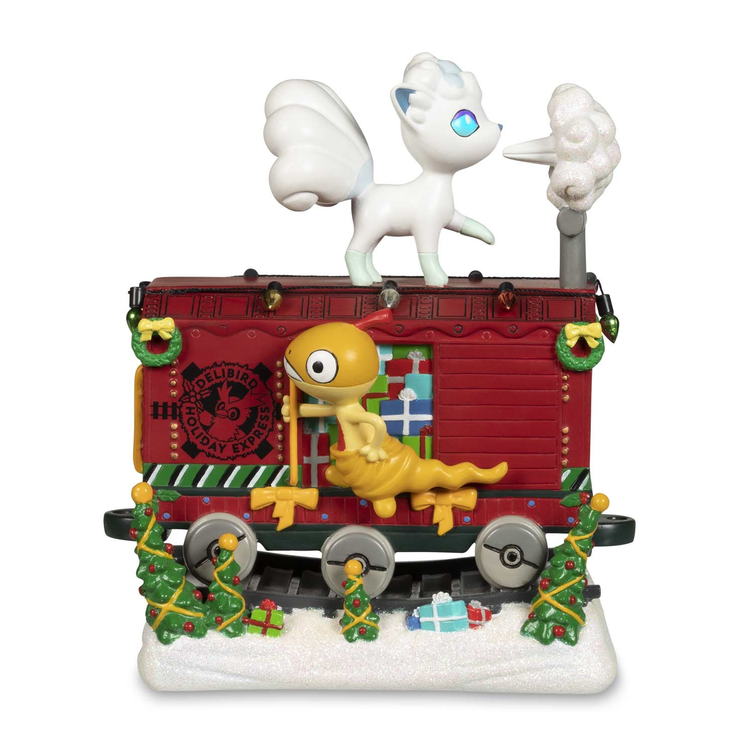 Pocket Monsters - Alola Rokon - Delibird - Zuruggu - Delibird Holiday Express - Alolan Vulpix Boxcar (PokémonCenter.com, The Pokémon Company International) photo 2