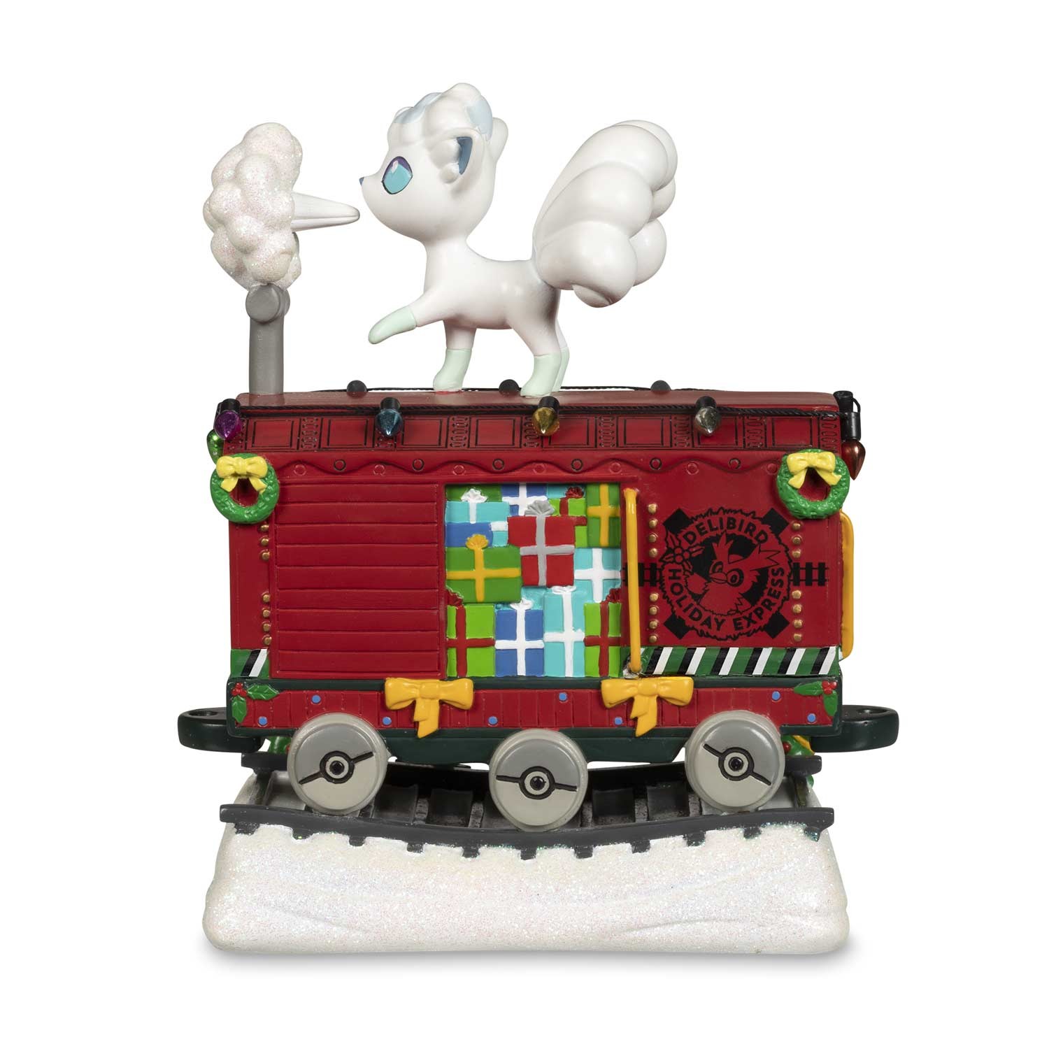 Pocket Monsters - Alola Rokon - Delibird - Zuruggu - Delibird Holiday Express - Alolan Vulpix Boxcar (PokémonCenter.com, The Pokémon Company International) photo 4