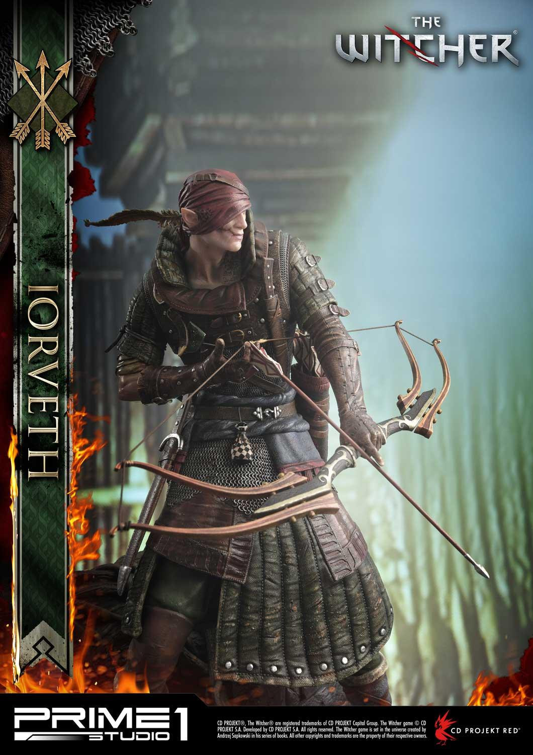 The Witcher 2: Assassins of Kings - Iorweth - Premium Masterline  (PMW3-09) - 1/4 (Prime 1 Studio) photo 29