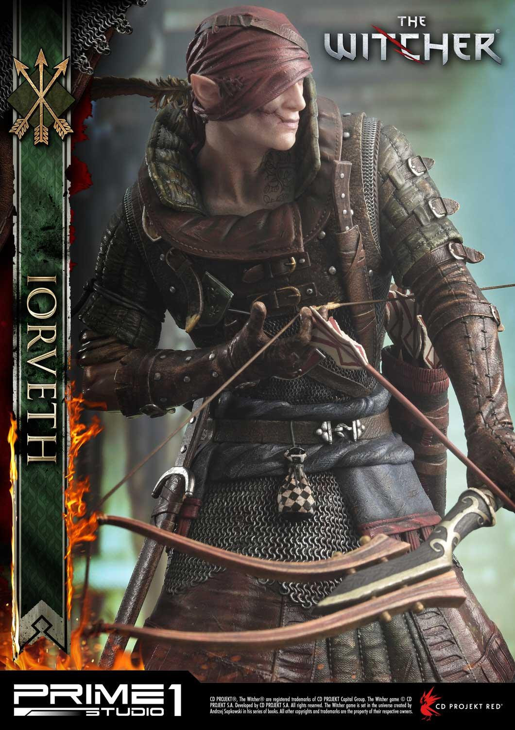 The Witcher 2: Assassins of Kings - Iorweth - Premium Masterline  (PMW3-09) - 1/4 (Prime 1 Studio) photo 30