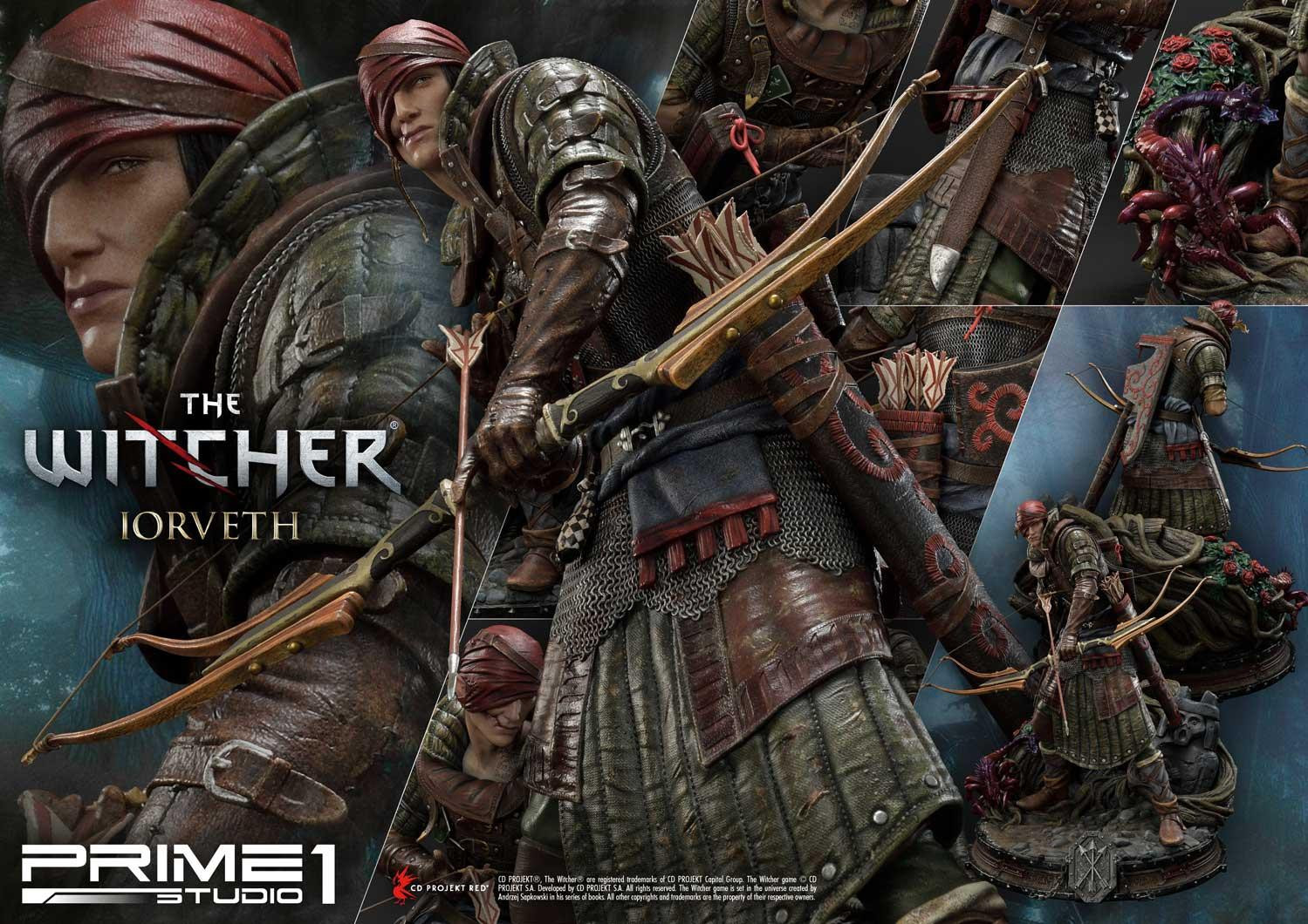The Witcher 2: Assassins of Kings - Iorweth - Premium Masterline  (PMW3-09) - 1/4 (Prime 1 Studio) photo 31