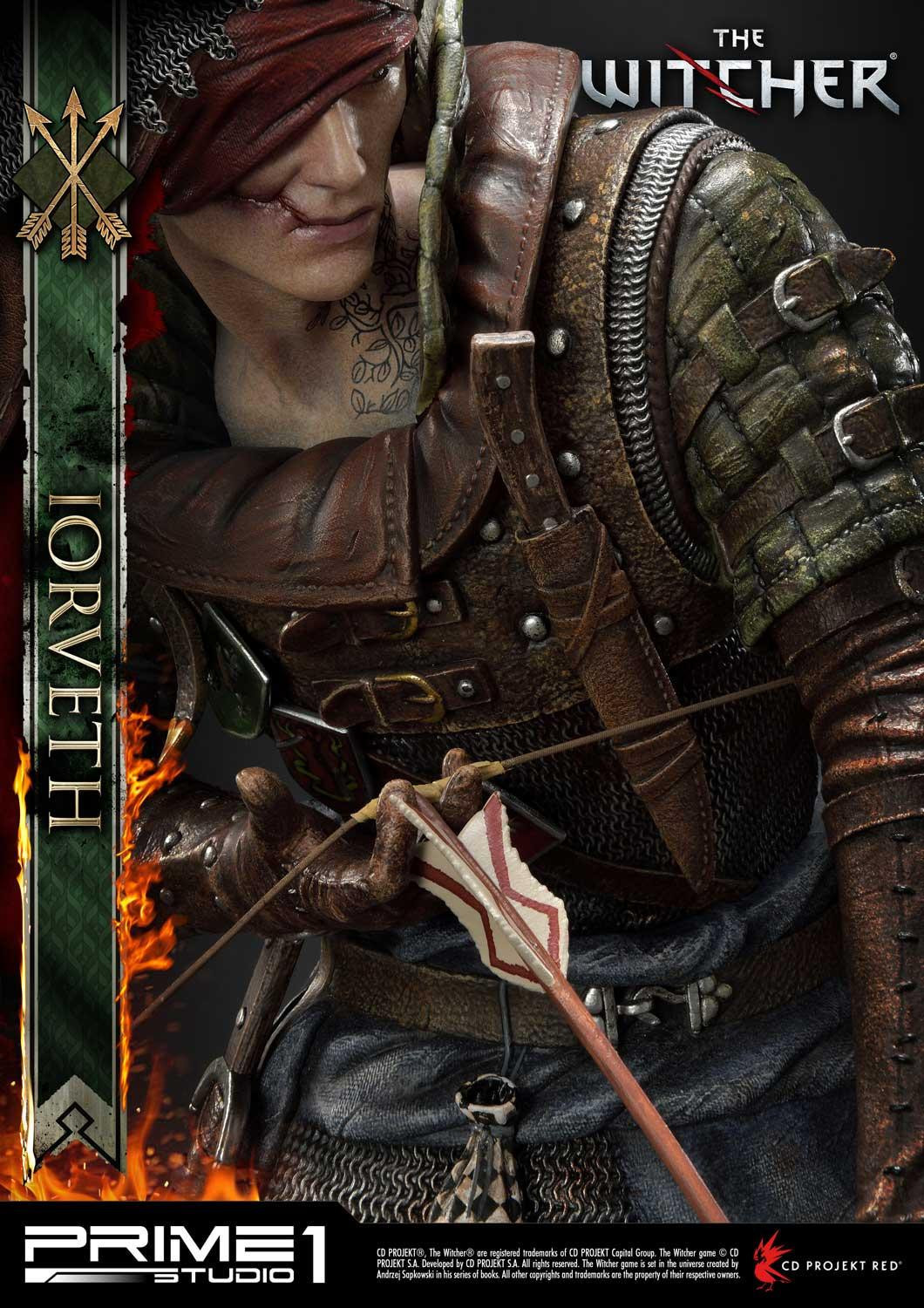 The Witcher 2: Assassins of Kings - Iorweth - Premium Masterline  (PMW3-09) - 1/4 (Prime 1 Studio) photo 49