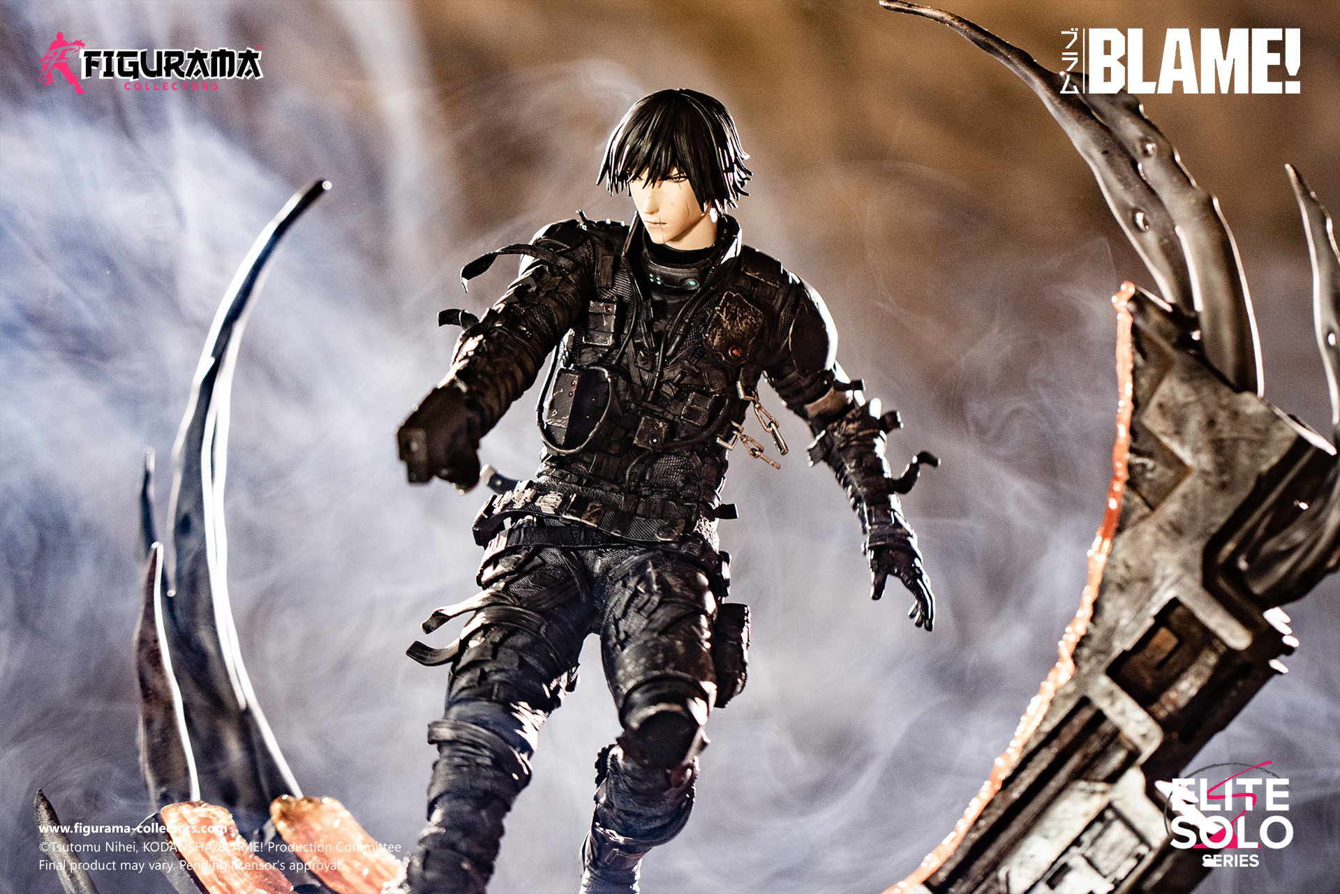 Blame! - Killy - Kujo-kei - Elite Solo Statue - 1/6 (Figurama Collectors) photo 9