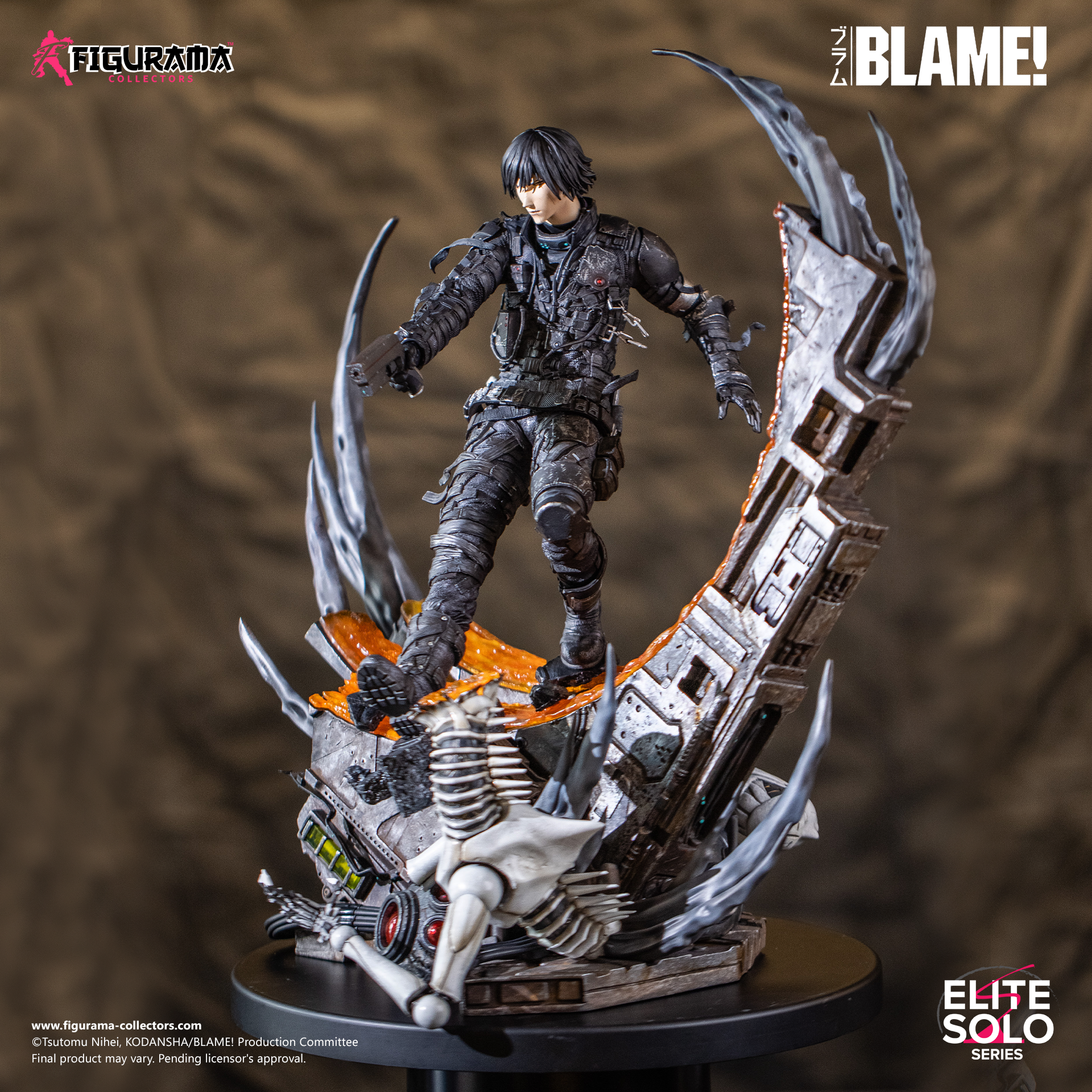 Blame! - Killy - Kujo-kei - Elite Solo Statue - 1/6 (Figurama Collectors) photo 12