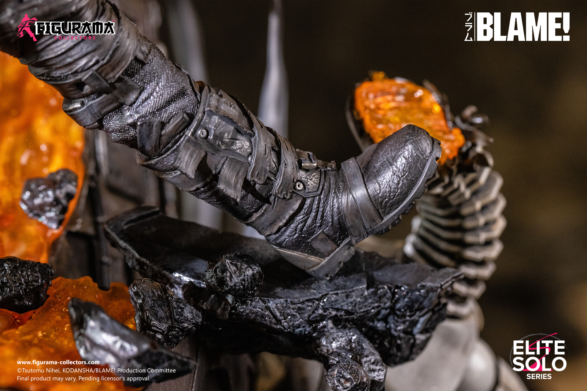 Blame! - Killy - Kujo-kei - Elite Solo Statue - 1/6 (Figurama Collectors) photo 25