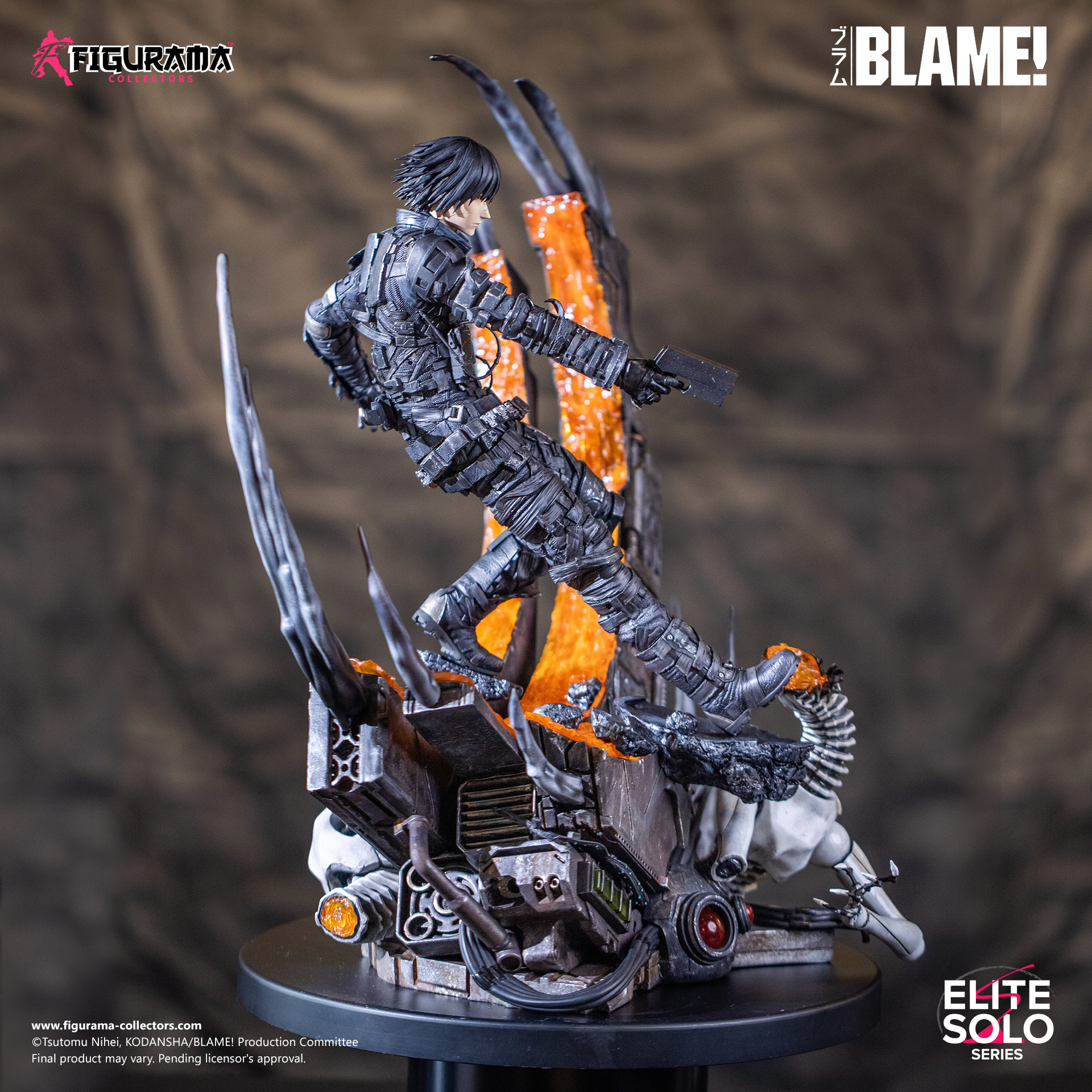 Blame! - Killy - Kujo-kei - Elite Solo Statue - 1/6 (Figurama Collectors) photo 30