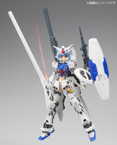 Kidou Senshi Gundam 0083 Stardust Memory - RX-78GP03S Gundam "Stamen" - A.G.P. - MS Girl (Bandai) photo 3