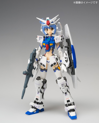Kidou Senshi Gundam 0083 Stardust Memory - RX-78GP03S Gundam "Stamen" - A.G.P. - MS Girl (Bandai) photo 6