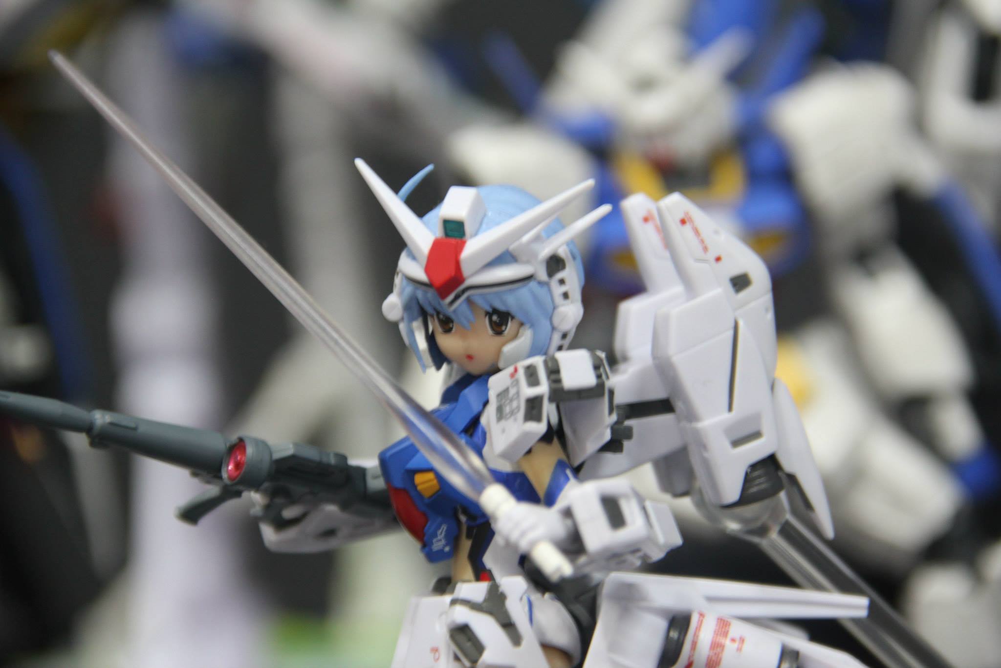 Shin Kidou Senki Gundam Wing - XXXG-01W Wing Gundam - A.G.P. - MS Girl (Bandai) photo 3