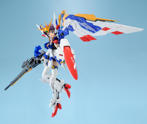 Shin Kidou Senki Gundam Wing - XXXG-01W Wing Gundam - A.G.P. - MS Girl (Bandai) photo 4