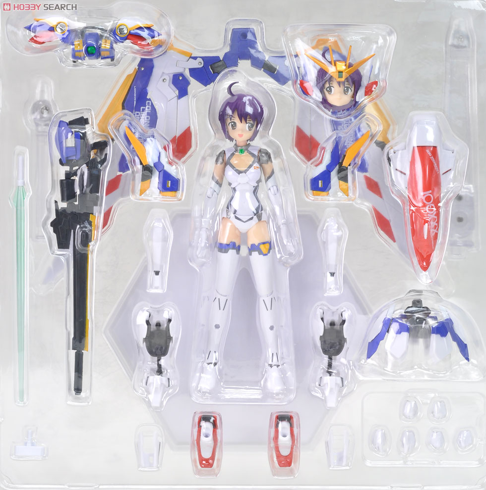 Shin Kidou Senki Gundam Wing - XXXG-01W Wing Gundam - A.G.P. - MS Girl (Bandai) photo 6