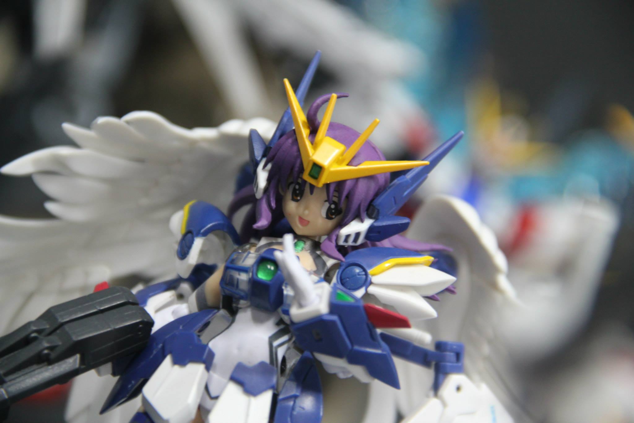 Shin Kidou Senki Gundam Wing - XXXG-01W Wing Gundam - A.G.P. - MS Girl (Bandai) photo 7