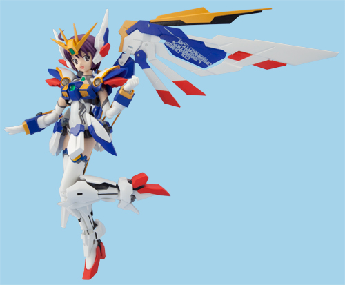 Shin Kidou Senki Gundam Wing - XXXG-01W Wing Gundam - A.G.P. - MS Girl (Bandai) photo 9