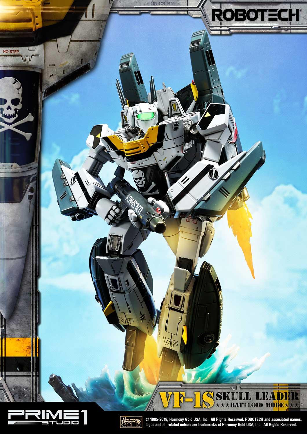 Robotech - VF-1S Skull Leader - Premium Masterline  (PMRT-03) - Battloid Mode (Prime 1 Studio)