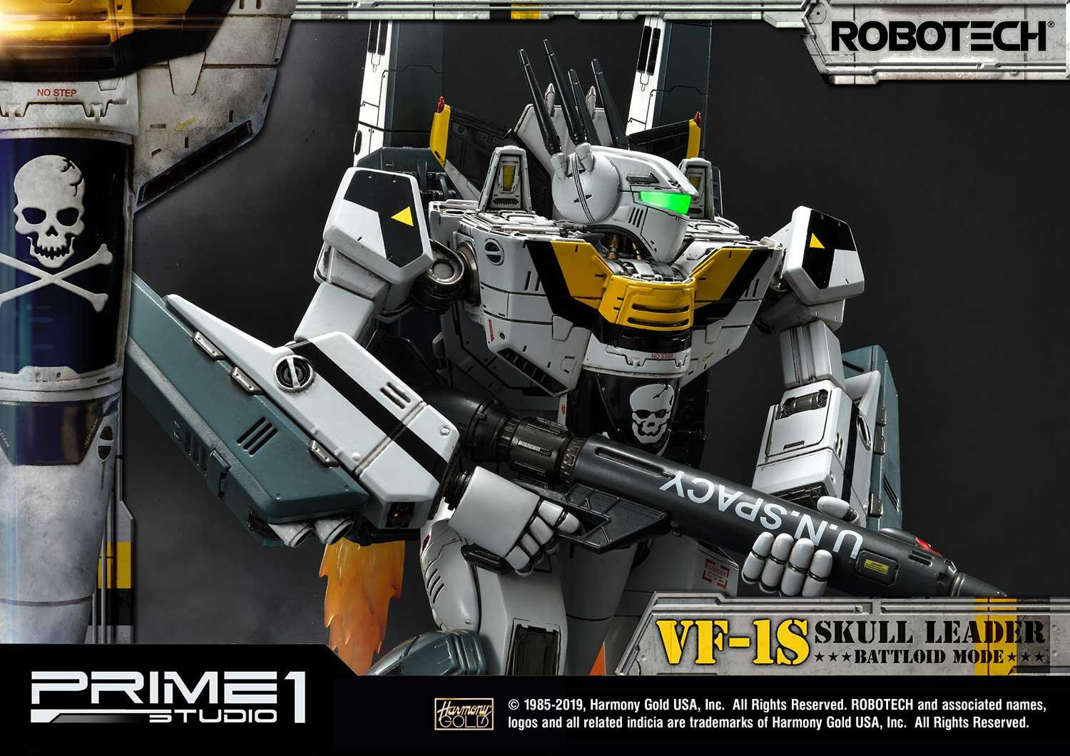 Robotech - VF-1S Skull Leader - Premium Masterline (PMRT-03) - Battloid Mode (Prime 1 Studio) photo 8
