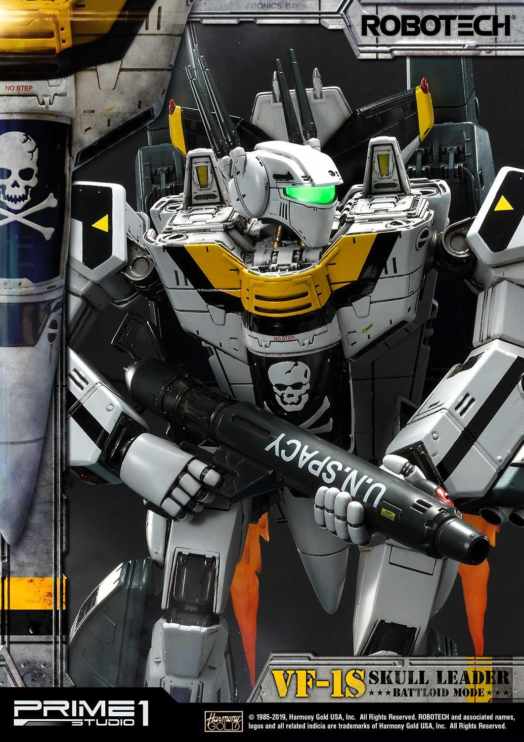 Robotech - VF-1S Skull Leader - Premium Masterline (PMRT-03) - Battloid Mode (Prime 1 Studio) photo 9