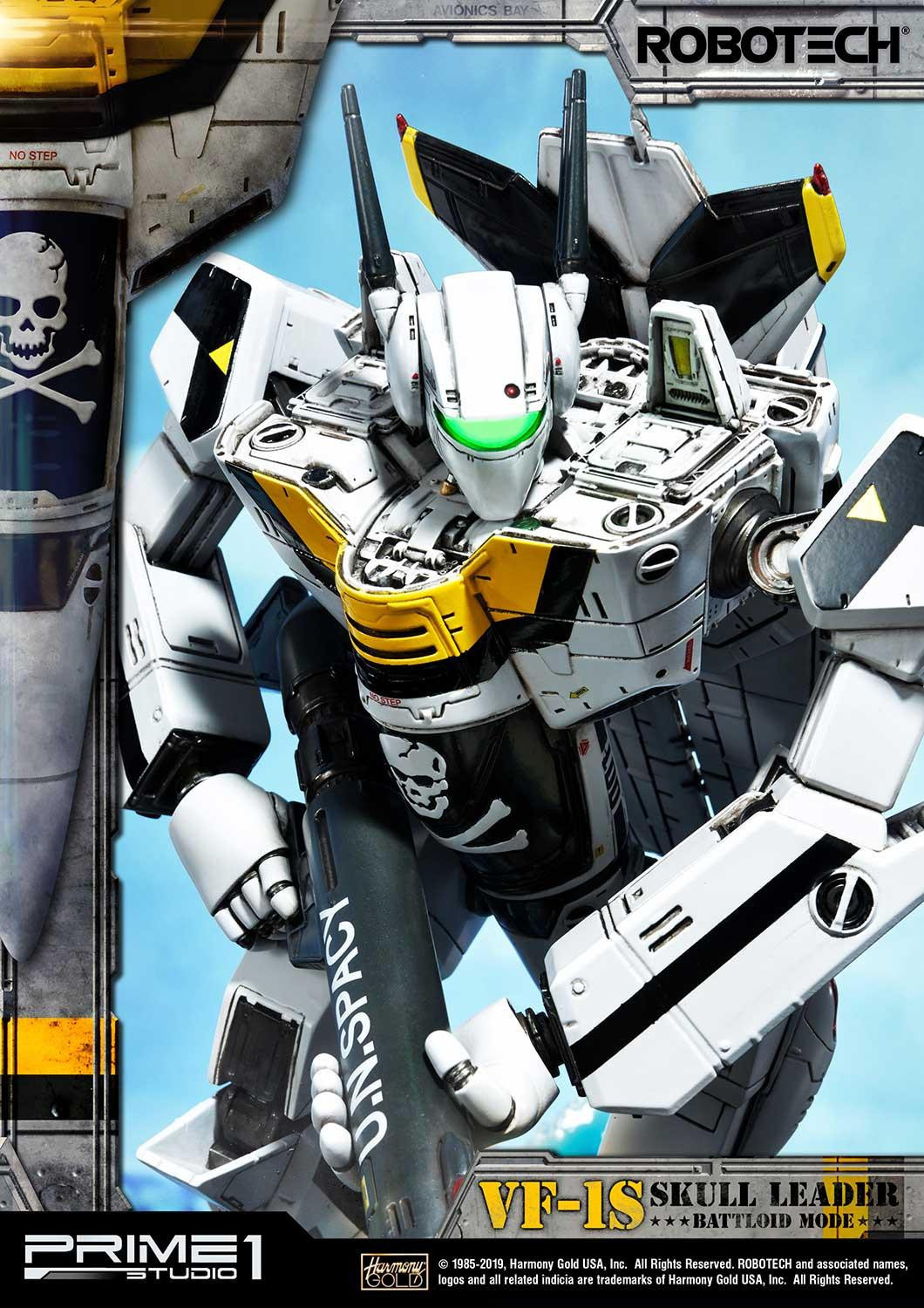 Robotech - VF-1S Skull Leader - Premium Masterline (PMRT-03) - Battloid Mode (Prime 1 Studio) photo 11