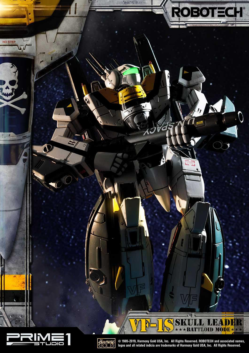 Robotech - VF-1S Skull Leader - Premium Masterline (PMRT-03) - Battloid Mode (Prime 1 Studio) photo 13