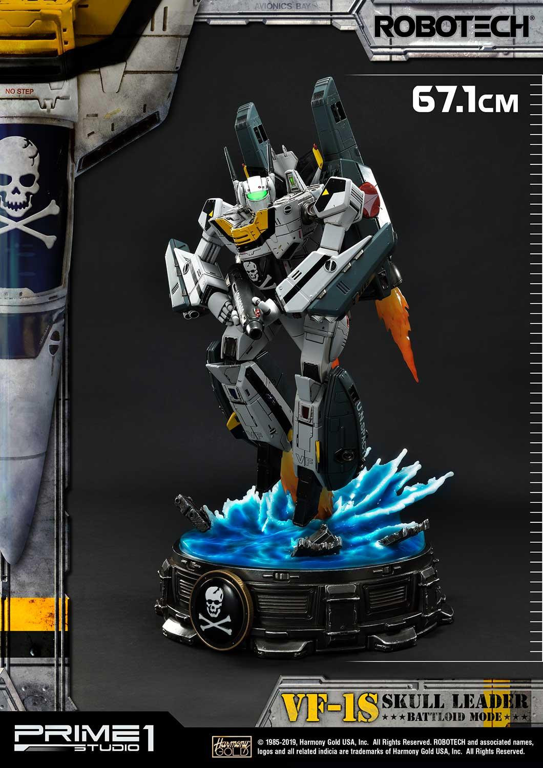 Robotech - VF-1S Skull Leader - Premium Masterline (PMRT-03) - Battloid Mode (Prime 1 Studio) photo 16