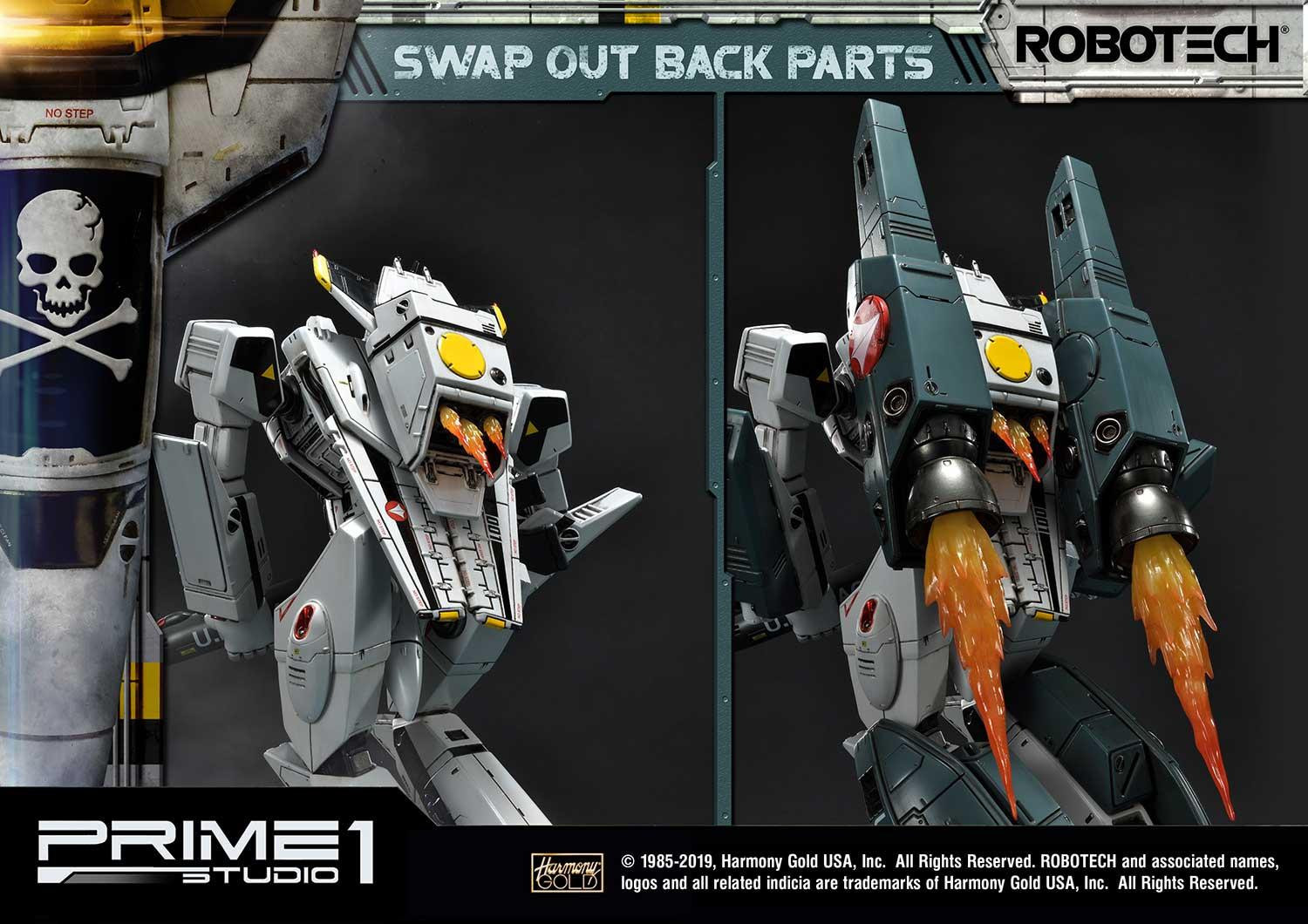 Robotech - VF-1S Skull Leader - Premium Masterline (PMRT-03) - Battloid Mode (Prime 1 Studio) photo 17