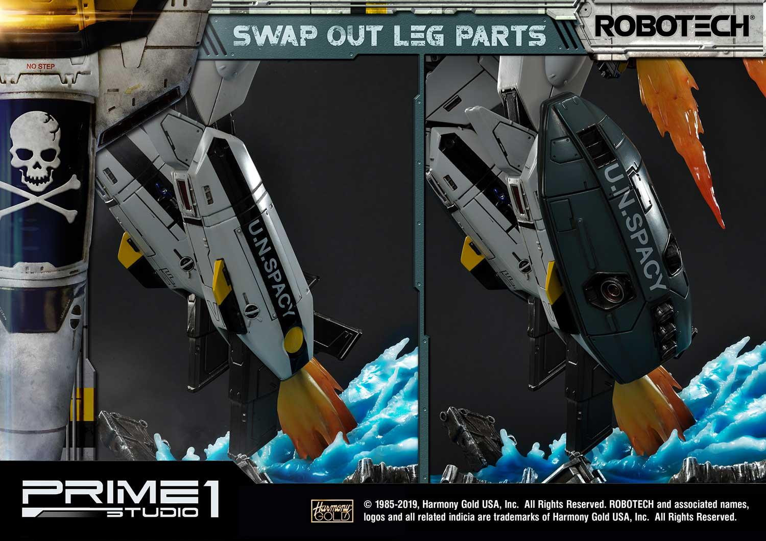 Robotech - VF-1S Skull Leader - Premium Masterline (PMRT-03) - Battloid Mode (Prime 1 Studio) photo 18