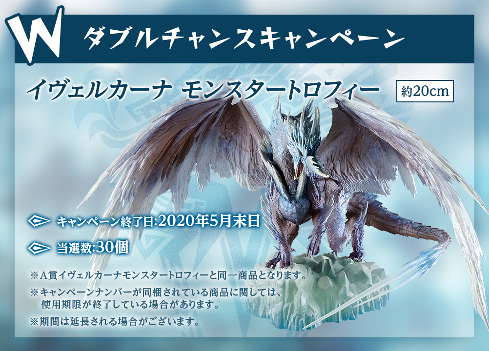 Monster Hunter World - Ivelkhana - Ichiban Kuji - Ichiban Kuji Monster Hunter World: Iceborn (A Prize) - Monster Trophy (Bandai Spirits) photo 6