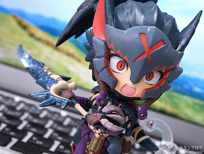 Monster Hunter World - Hunter - Nendoroid (#1284-DX) - Female Nargacuga Alpha Armor Ver., DX (Good Smile Company) photo 3