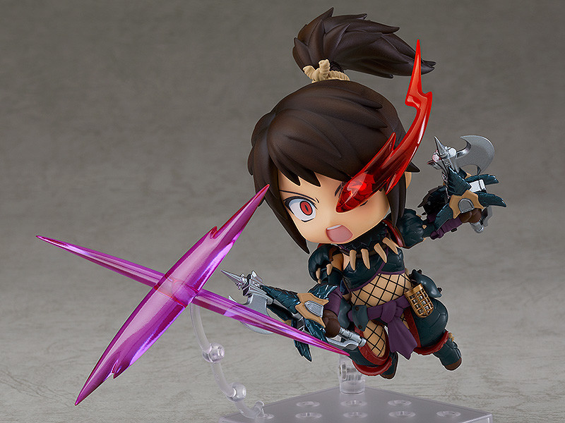Monster Hunter World - Hunter - Nendoroid (#1284-DX) - Female Nargacuga Alpha Armor Ver., DX (Good Smile Company) photo 4