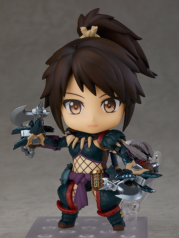 Monster Hunter World - Hunter - Nendoroid (#1284-DX) - Female Nargacuga Alpha Armor Ver., DX (Good Smile Company) photo 7